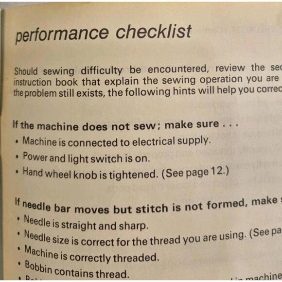 Vintage Finesse ZigZag Sewing Machine Instruction Book Flat Bed 807 Free Arm 827 - Picture 4 of 9